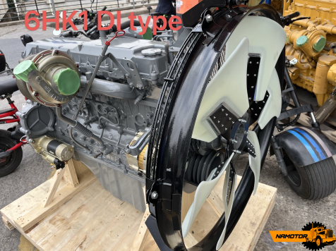 Двигатель в сборе ISUZU 6HK1 DI востановленный